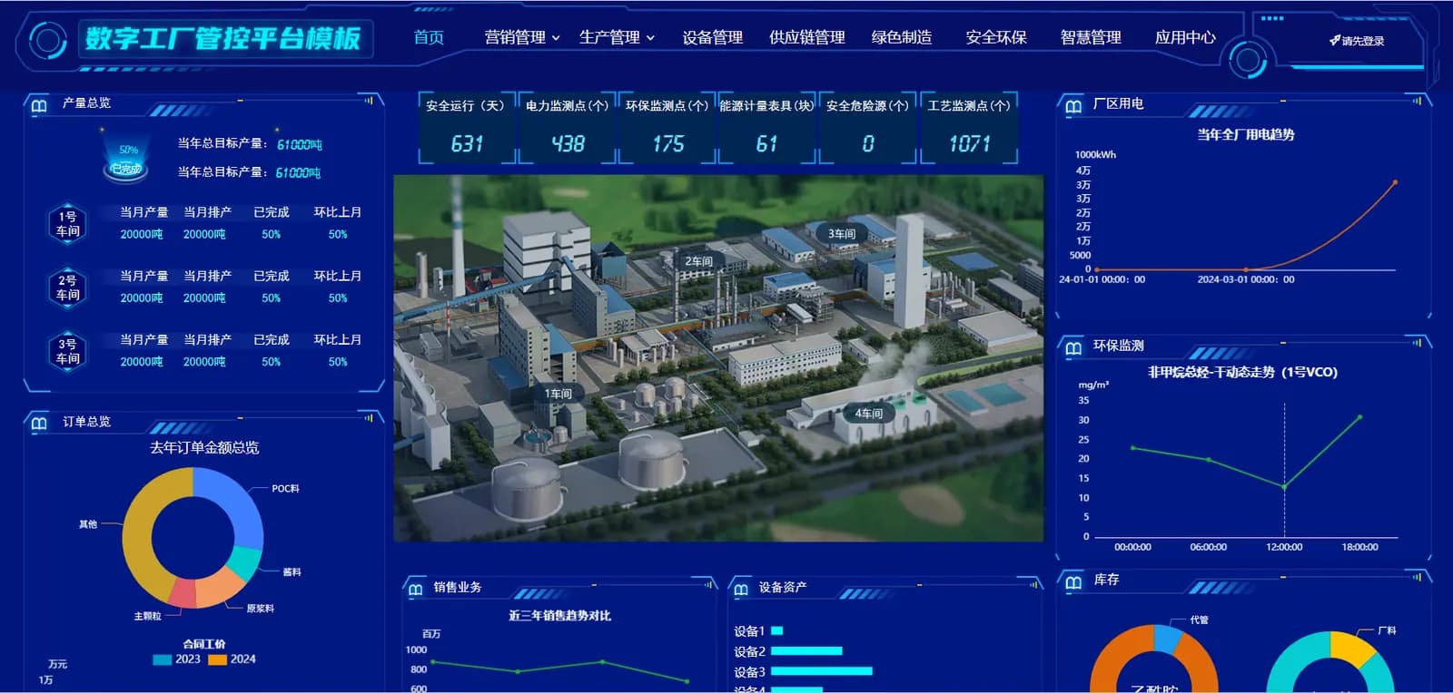 安徽新艺新能源数字工厂 - 1