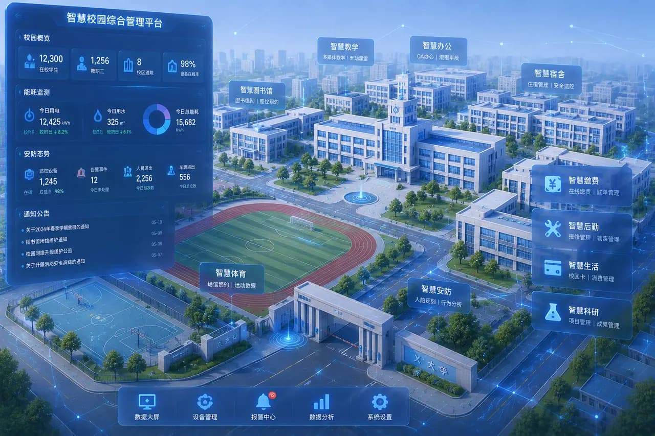 智慧校园产品界面