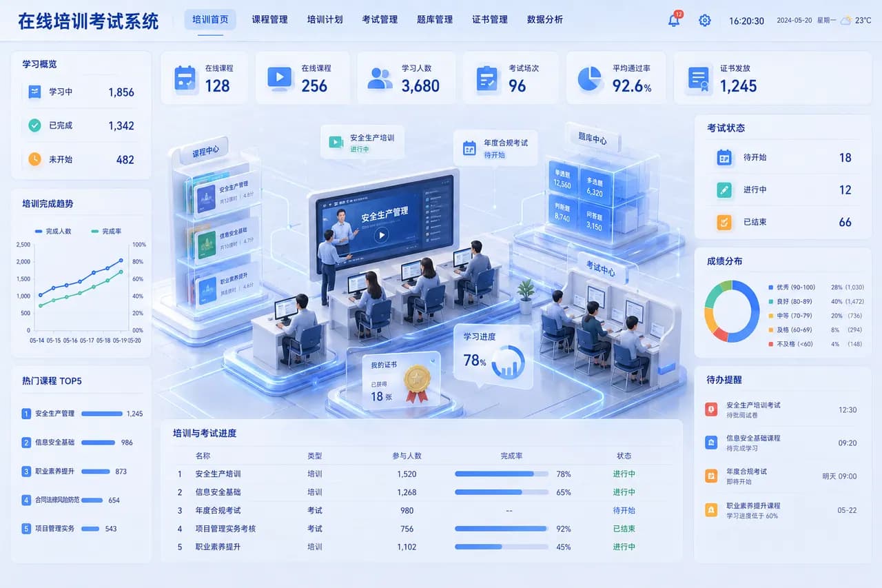 培训考试系统产品轮播图